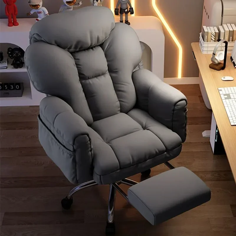 Office Footrest Cushion - 優れた拡張機能付き人間工学に基づいたオフィスチェア、背もたれクッション、フットレスト、男の子用クッション、ゲーミングチェア、グライド、高級ゲーマーチェア、オフィスチェア