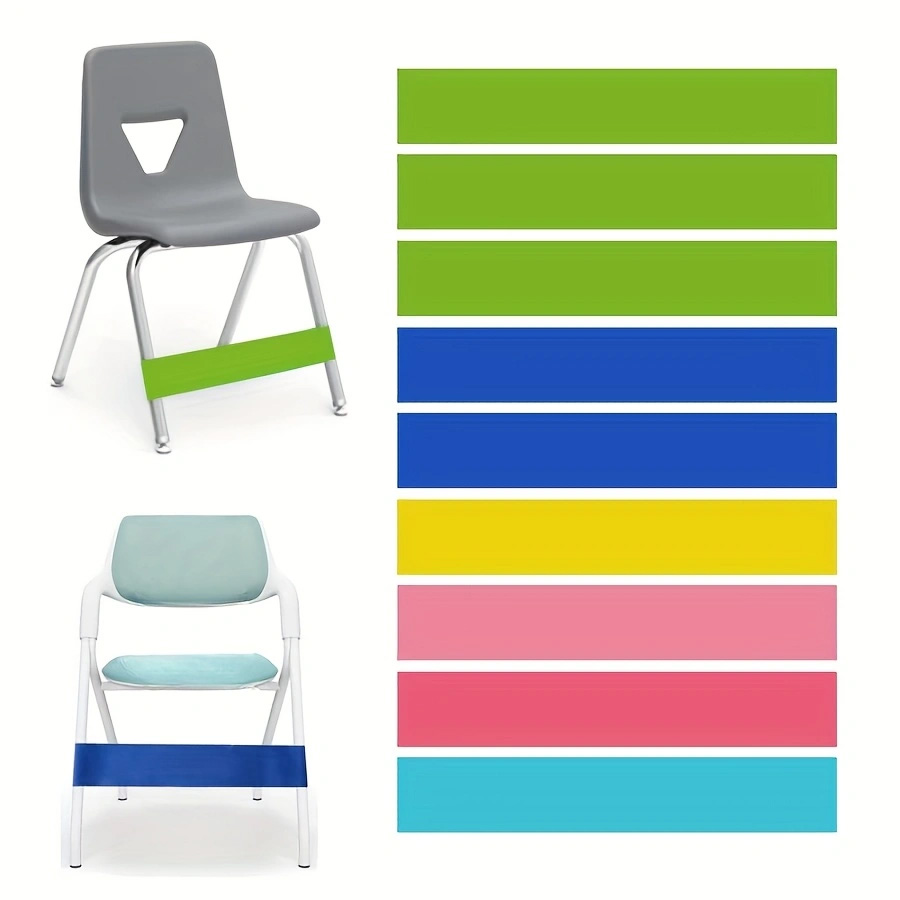 Office Furniture Ideas - 1個入り弾性テンションバンド（イライラする足用）、教室の椅子の脚用ストレス緩和バンド、学生の教室やオフィスに最適