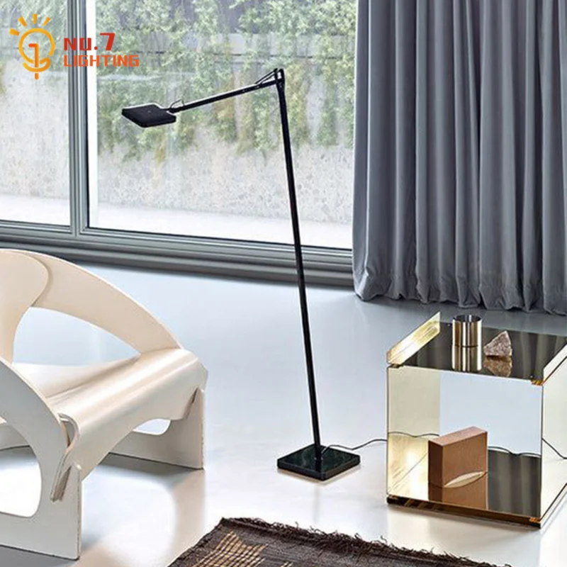 工業用スイングアームフロアランプ,調光スイッチ,モダンな照明 - Floor Lamp Arched のレビューと価格