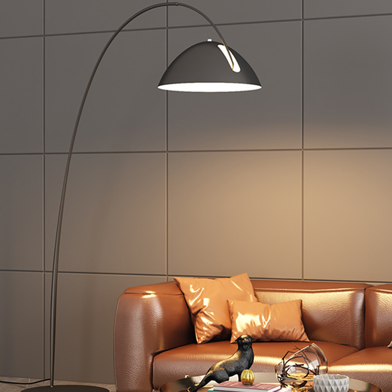 モダンな北欧大理石フィッシングランプフロアランプクリエイティ - Floor Lamp Arched のレビューと価格