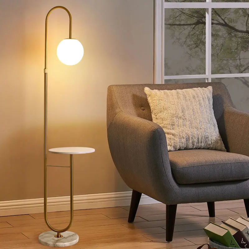 モダンなデザインの自立型LEDランプ,室内装飾ライト,ゴール - Floor Lamp Arched のレビューと価格