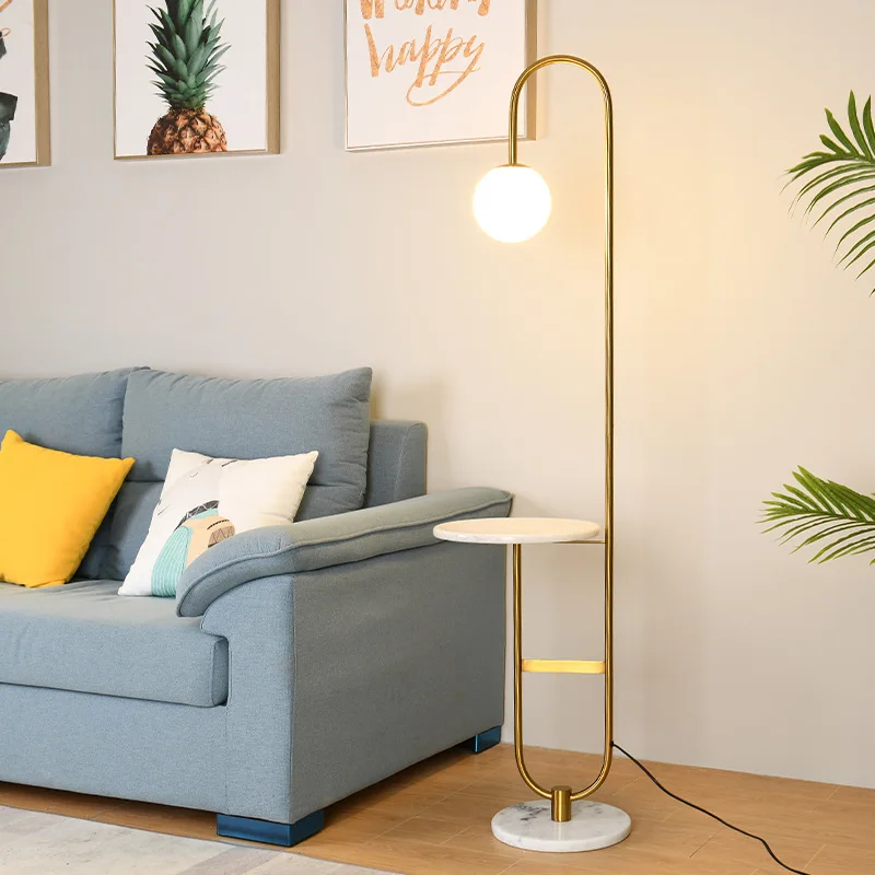 モダンなデザインの自立型LEDランプ,室内装飾ライト,ゴール - Floor Lamp Arched のレビューと価格