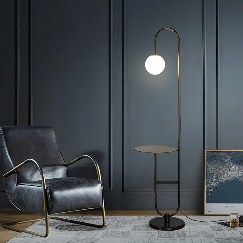 モダンなデザインの自立型LEDランプ,室内装飾ライト,ゴール - Floor Lamp Arched のレビューと価格