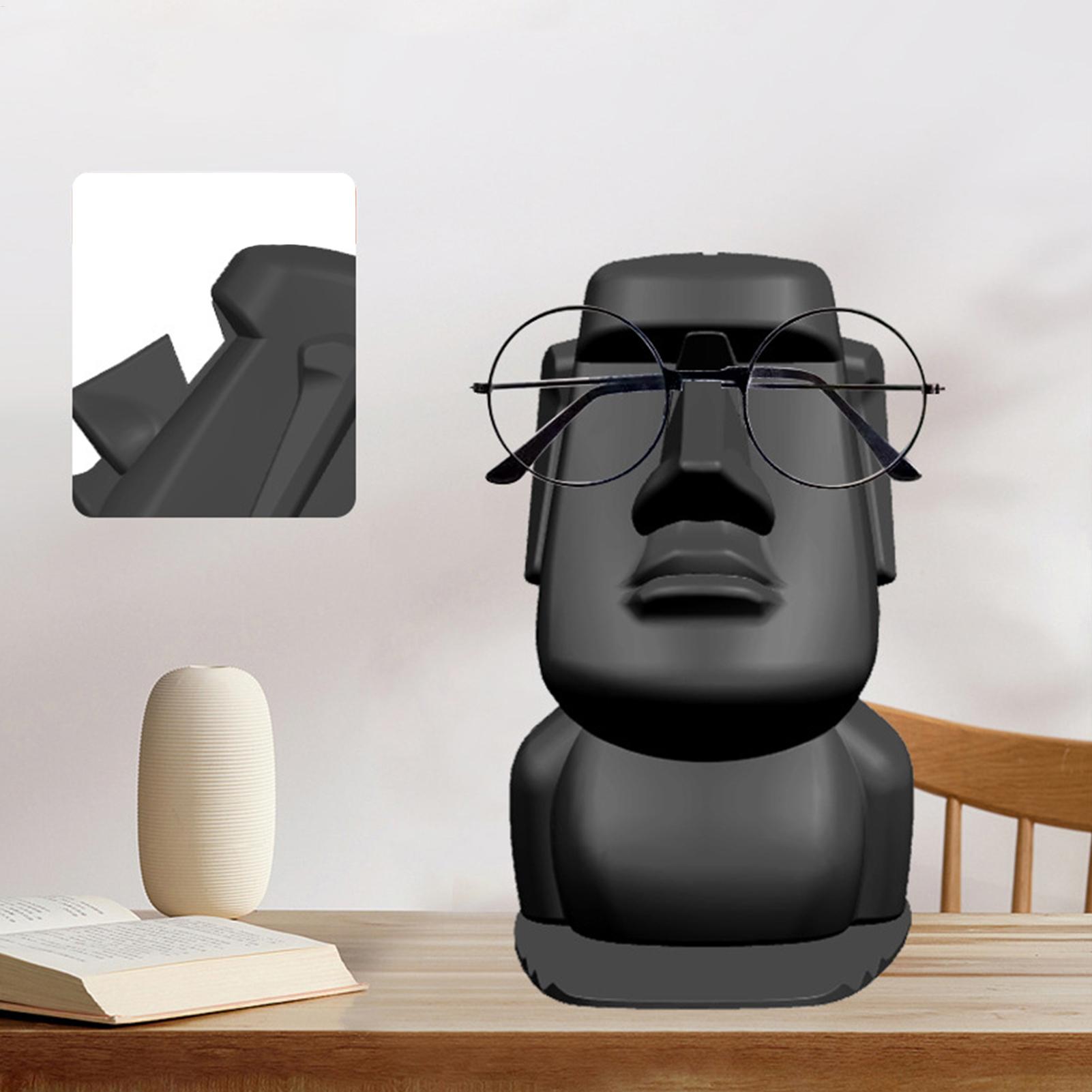 眼鏡用フェイスディスプレイスタンド イースター島ヘッド眼鏡ホ - Office Furniture Used のレビューと価格