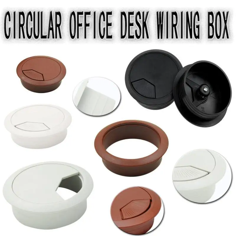 50/60/80MM デスクコードグロメット 配線穴カバー  - Office Furniture Ideas のレビューと価格