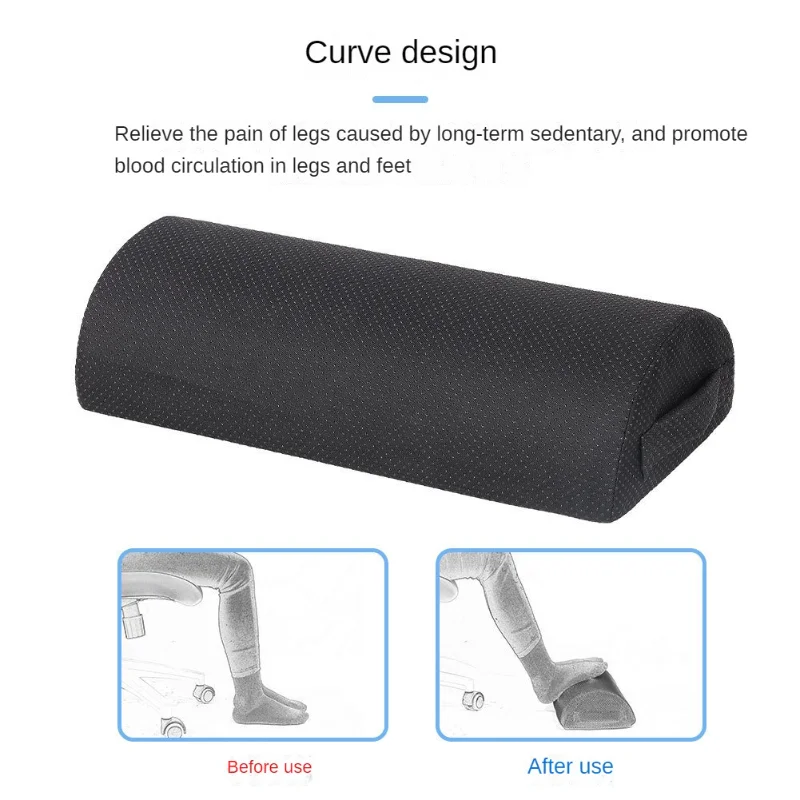 高抵抗のセミサークルフットピロー,フットサポート,フットレス - Office Footrest Cushion のレビューと価格