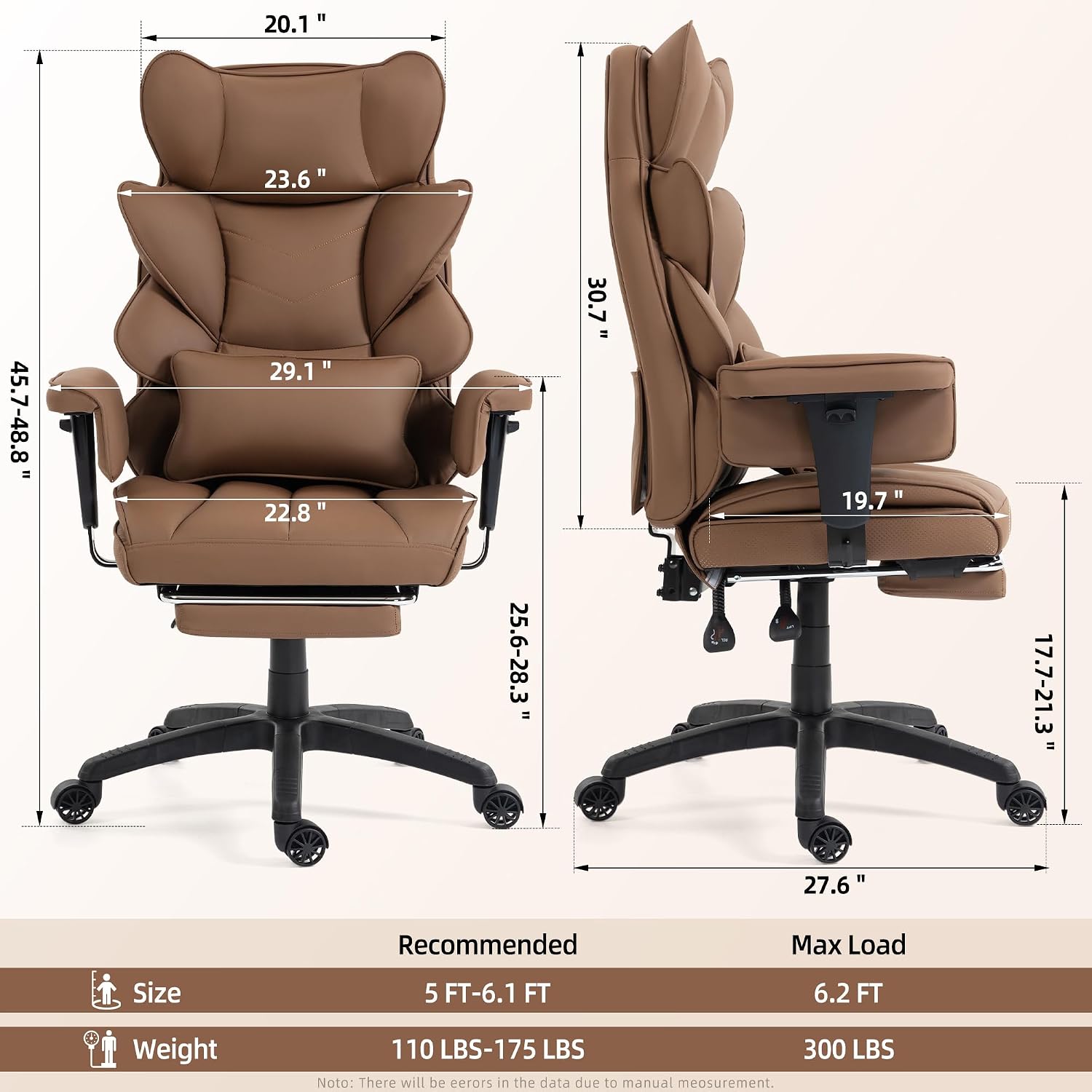 人間工学に基づいたデザインのオフィスチェア。ポケットコイルク - Office Footrest Cushion のレビューと価格
