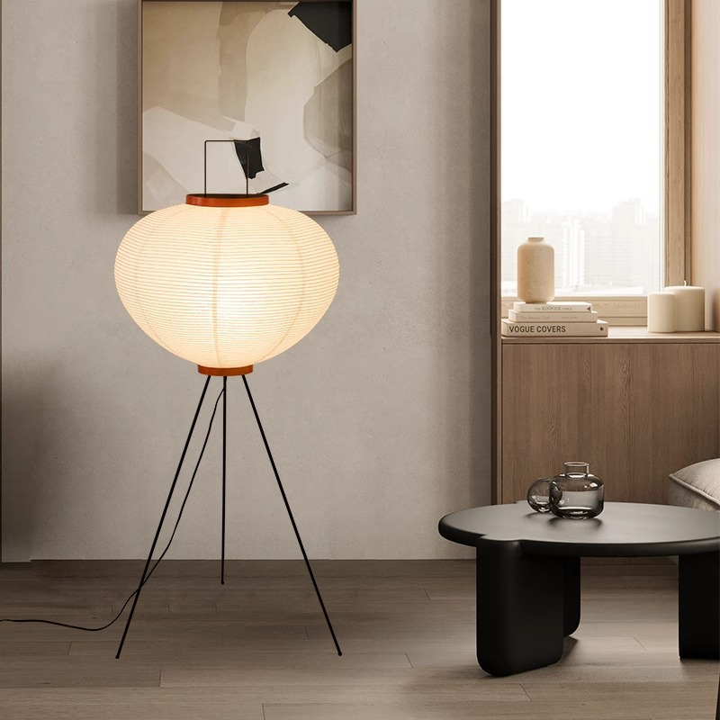 日本野口明りライスペーパーフロアランプわびさびヴィンテージス - Floor Lamp Arched のレビューと価格
