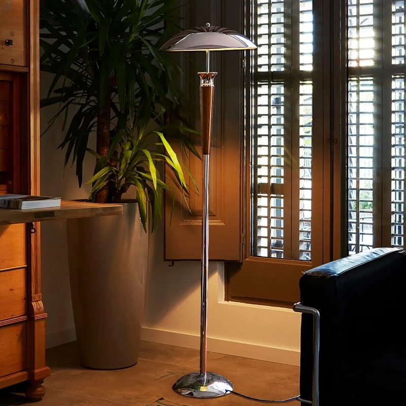 無垢材アンティークLEDフロアランプリビングルームソファ雰囲 - Floor Lamp Arched のレビューと価格
