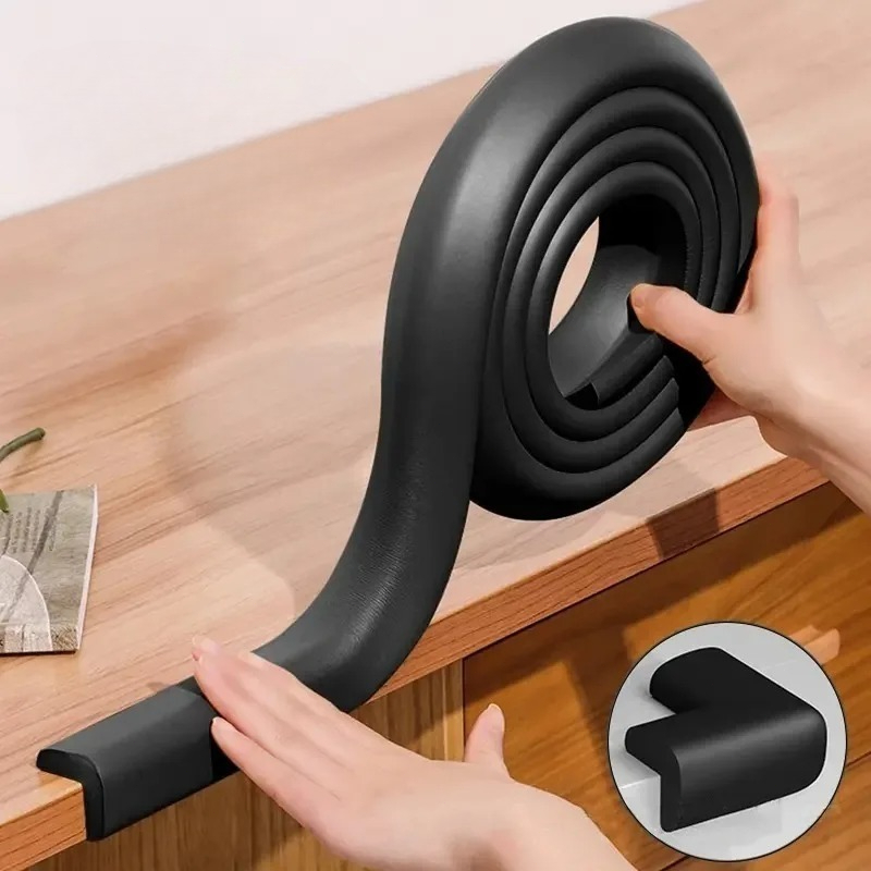 1PC 2M 黒と白の衝突防止ストリップ家具コーナー衝突防止 - Office Furniture Hon のレビューと価格