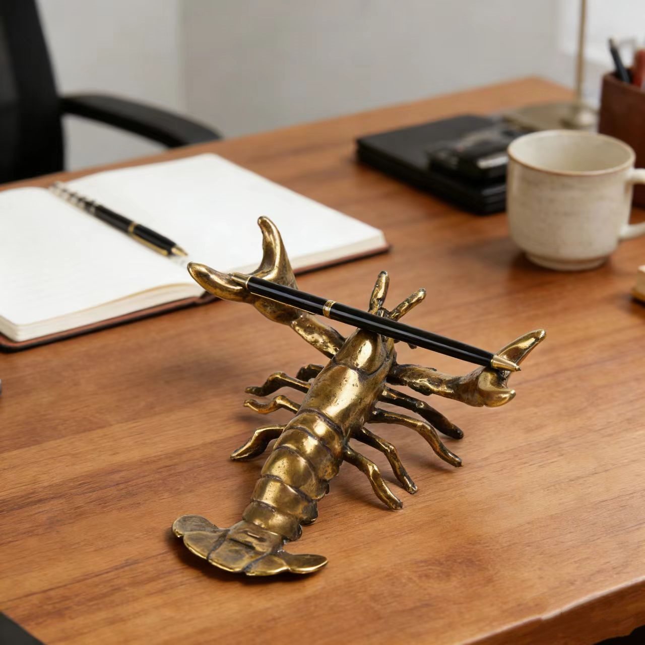 1 個純粋な真鍮カニの置物動物像ミニチュア銅の装飾品ホームオ - Office Furniture Hon のレビューと価格