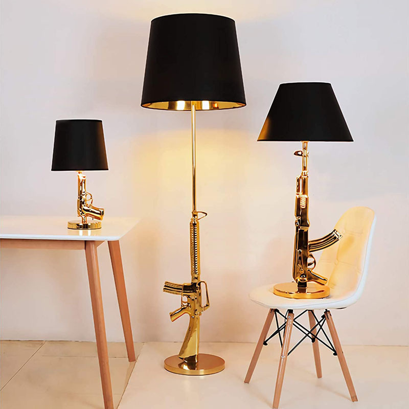 金メッキのテーブルランプ,ロングガン,ショート,家の装飾,フ - Floor Lamp Arched のレビューと価格