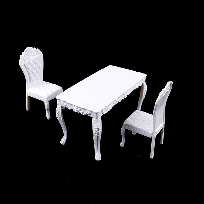 ドールハウス 1:6 キッチン家具 ダイニングテーブル 椅子 - Office Furniture Ideas のレビューと価格