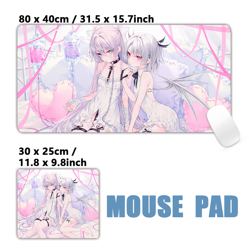 日本のアニメガールズロリータ小悪魔ピンクパープルかわいいマウ - Office Furniture Ideas のレビューと価格